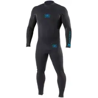 Ocean & Earth Fato De Neoprene De Manga Comprida Com Fecho Nas Costas Surf School 4/3 Mm