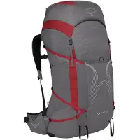 Osprey - Mochilas trekking - Eja Pro 55 Dale Grey/Poinsetti para Mulher - Tamanho XS/S - Cinzento