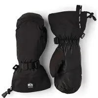 Hestra - Luvas ski - Mitt Army Leather Extreme Black para Unissexo - Tamanho 8 - Preto