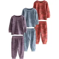 Next Pijama opal / roxo / vermelho / preto
