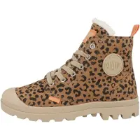 Palladium Botas castanho / laranja / preto