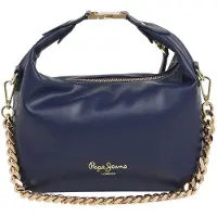Pepe Jeans para mulher. PL0300073 Saco Gloria preto (OSFA), Casual, Poliuretano