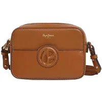 Pepe Jeans para mulher. PL031662 Bolsa de ombro Beverly castanha (OSFA), Marrom, Casual, Poliuretano