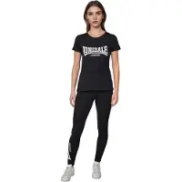 Lonsdale Fato de treino 'Jupiner' preto / branco