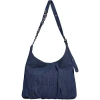 Pepe Jeans para mulher. PL0300077 Mala de mão Greta azul (OSFA), Casual, Algodão