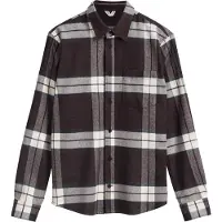 Mela London Camisa 'Sahel' castanho / cinzento / branco