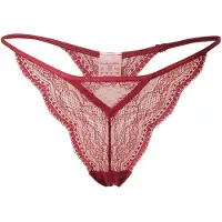 Hunkemoller Tanga 'ISABELLE' vermelho escuro