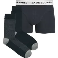 Jack & Jones Boxers 'JACORDINARY' navy / acinzentado