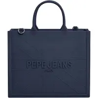 Pepe Jeans para mulher. PL0300031 Bolsa Gabrielle azul-marinho (OSFA), Casual, Poliuretano