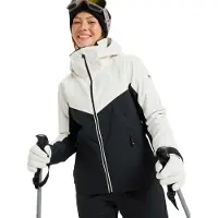 Roxy - Casacos ski mulher - Free Jet Block Jacket True Black para Mulher - Tamanho XL - Preto