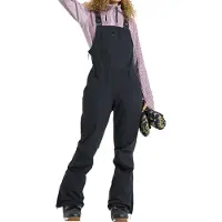 Roxy - Calças ski mulher - Rideout Bib Pant True Black para Mulher - Tamanho M - Preto