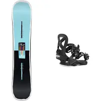 Nidecker - Snowboards - Cheat Code Youth 2026 para criança - Tamanho criança 135 cm - Azul