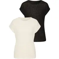 Vivance Camisa bege claro / preto