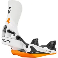 Union - Fixações snowboard - Atlas Step On White Orange para Homem - Tamanho L - Branco