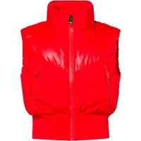 Goldbergh - Casacos acolchoados ski mulher - Sole Flame para Mulher - Tamanho 38 HO - Vermelho