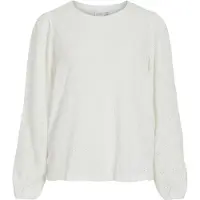 Vila Camiseta De Manga Comprida Asta O-neck Top