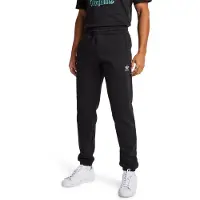 Adidas Originals Calças 'Trefoil Essentials' preto / branco