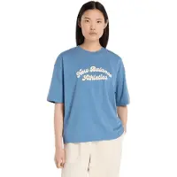 New Balance Camisa 'Heritage' opal / offwhite