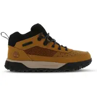 Timberland para menino. TB0A66MZ2311 GreenStride Motion 6 sapatos de montanha de cano baixo em pele amarela com atacadores (37), Couro, Plan