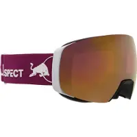 Red Bull Spect Eyewear - Máscaras ski - Jon White Purple - Red With Purple Mirror para Unissexo - Branco
