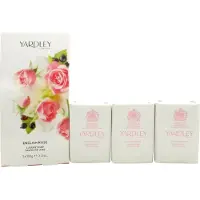 Yardley English Rose Sabonetes 3 X 100 Gramas