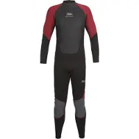 Trespass Fato De Neoprene De Manga Comprida Com Fecho Nas Costas Nitrox 3 Mm