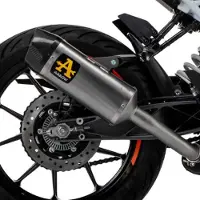 Arrow Silenciador Homologado Indy-race Titanium With Carbon End Cap Ktm Duke 125/390 ´21-23