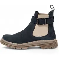 Art para mulher. 1189213ZP003_MZP 1892 Botas de couro verde de Birmingham (40), Plano, Fivela, Casual, Marinho