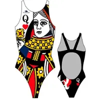 Turbo Maiô Queen Of Hearts
