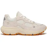 Timberland para mulher. TB0A43R8EW21 Sapatilhas de couro bege Hazel Lane (42 W), Plano, Cordão, Casual, Esportivo, Outdoor