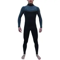 Kynay Fato De Neoprene De Manga Comprida Com Fecho No Peito Surf Ultra Stretch 4/3 Mm