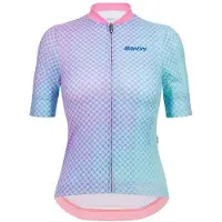 Santini Camisola De Ciclismo De Manga Curta Paws Forma