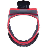 Alpinestars Almofada de coroa S-R10 almofada da coroa Preto M10mm
