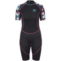 Trespass Shorty De Manga Curta Com Fecho Traseiro Para Mulher Sonar 3 Mm