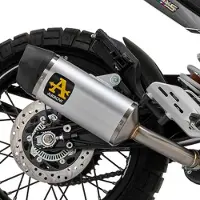 Arrow Silenciador Homologado Indy Race Titanium With Carbon End Cap Husqvarna Svartpilen/vitpilen 401 ´20-22