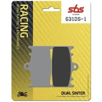 SBS Pastilhas De Freio Sinterizadas Dual Road Racing Dynamic Racing Concept Hi-tech 631ds-1