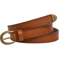 Pepe Jeans para mulher. PL020879 Cinto Inaya castanho (M), Marrom, Casual, Pele