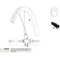 Mavic Aro Dianteiro Ksyrium Pro Carbon Ust Disc 20