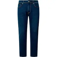 Pepe Jeans para homem. PM207390EF4 Calças de ganga em azul fit taper (32/34), Casual, Algodão, Denim