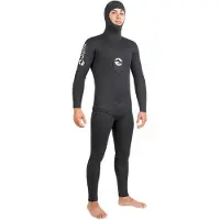 Abysstar Fato De Mergulho Pacific Supreme Nylon Plush 5 Mm