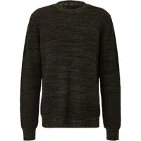 QS Pullover mosqueado preto