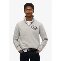 Superdry Moletom Com Meia-zíper Athletic Essential