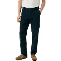 Pepe Jeans para homem. PM2100003 Calças Chino regulares de bombazina da Marinha (29), Casual, Algodão, Marinho