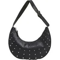 Pepe Jeans para mulher. PL0300049 Bolsa de mão Galaxina preta (OSFA), Preto, Casual, Sapatos de Festa, Poliuretano