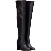 Wonders para mulher. M-5146_5098_5792 Botas De Couro Isabella Preto (41), 5 a 8cm, Nenhum