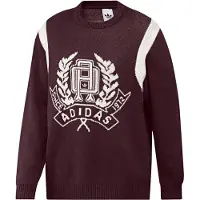 Adidas Sweat-shirt Regular Knitted Jumper homens - Vermelho - EU M