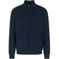 Emporio Armani para homem. 7M000542_AF19504 Camisola profissional de golfe azul-marinho (XXL), Casual, Algodão, Lã