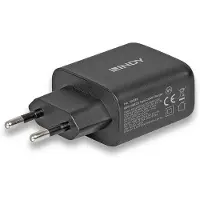 Lindy Carregador De Parede Usb-c Gan 65w
