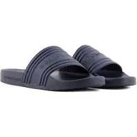Emporio Armani para homem. EM002246_AF16403 Chinelos Logo Tape navy (39), Preto, Plano, Nenhum, Beachwear