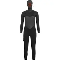 Orca Roupa De Neoprene De Manga Comprida Com Capuz E Fecho No Peito Para Mulher Tango 5/4 Mm